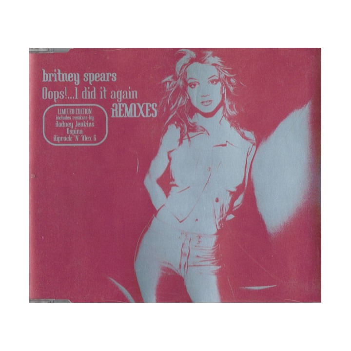 SPEARS BRITNEY           B4120 - OOPS!...REMIXES - 1CD