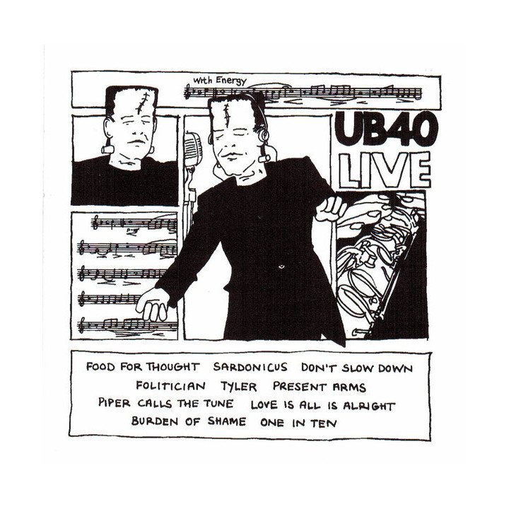 UB 40 - UB 40 LIVE - 1CD