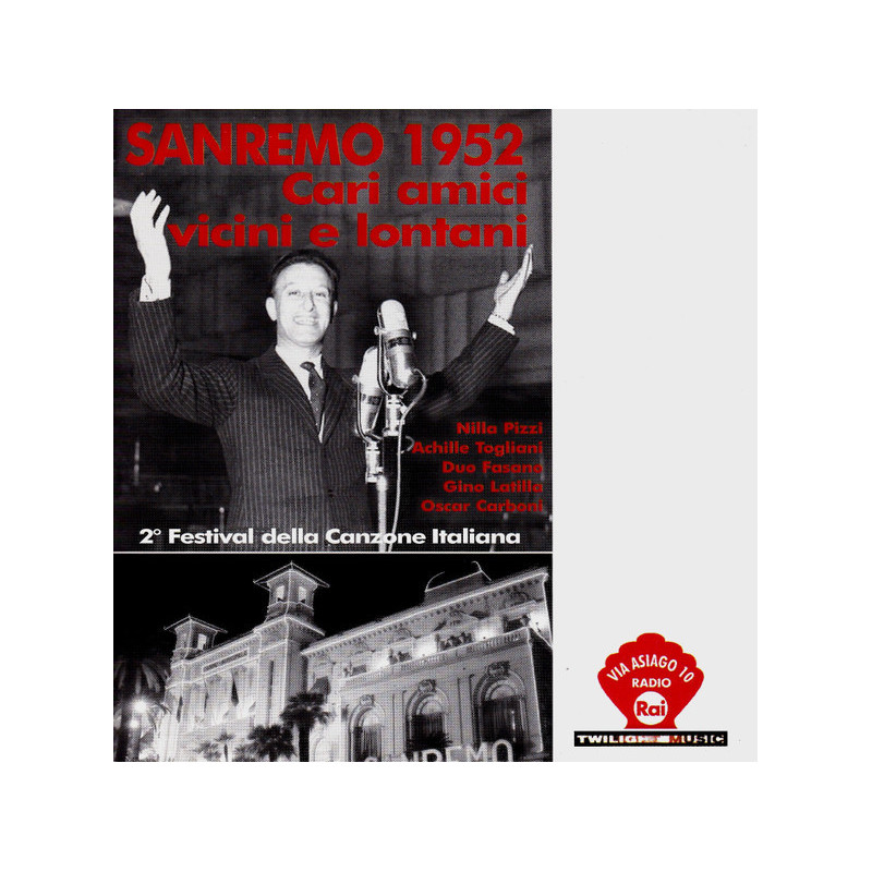 VA SANREMO 1952 - 2' FESTIVAL DELLA CANCONE ITALIANA - 2CD