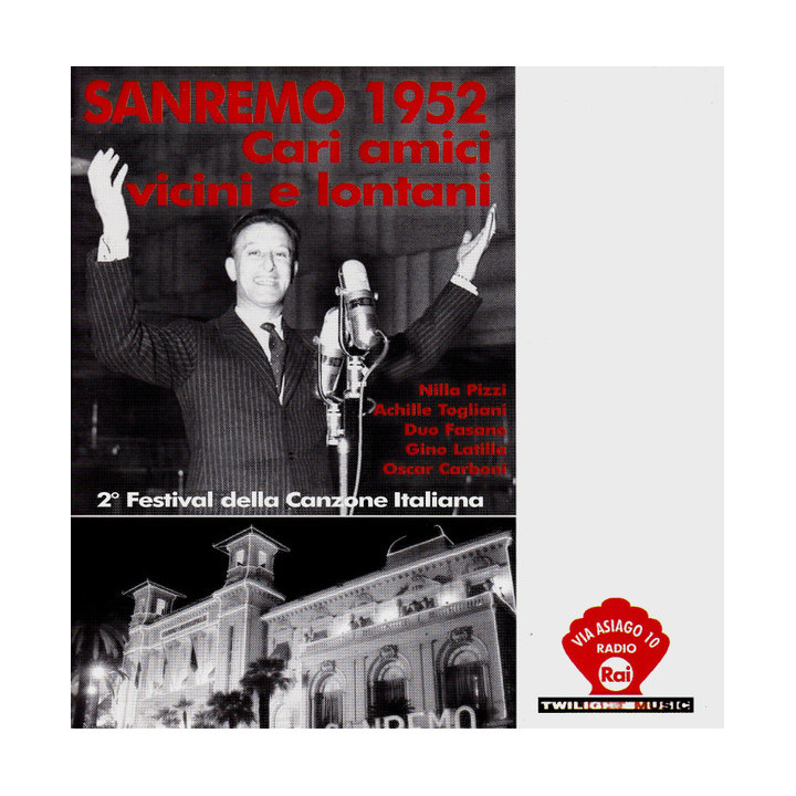 VA SANREMO 1952 - 2' FESTIVAL DELLA CANCONE ITALIANA - 2CD