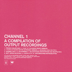 VA-CHANNEL 1             B1984 - OUTPUT RECORDINGS COMPILATION - 1CD
