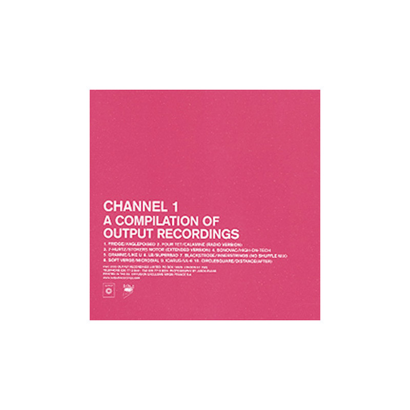 VA-CHANNEL 1             B1984 - OUTPUT RECORDINGS COMPILATION - 1CD