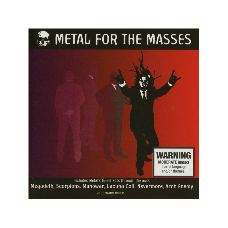 VA-METAL FOR THE MASSES  B9533 - METAL FOR THE MASSES - 2CD