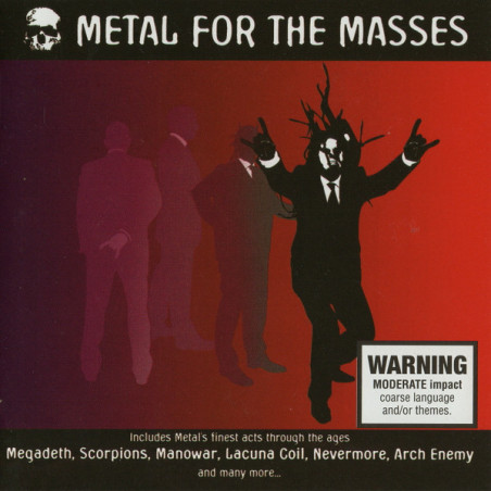 VA-METAL FOR THE MASSES  B9533 - METAL FOR THE MASSES - 2CD