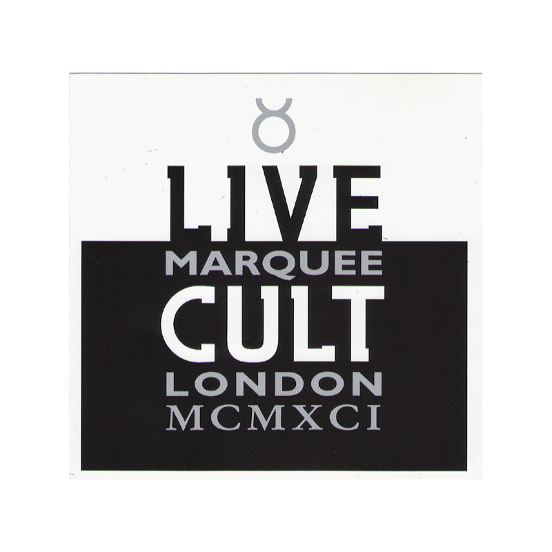 THE CULT - Live Cult - Marquee London MCMXCI - 2CD
