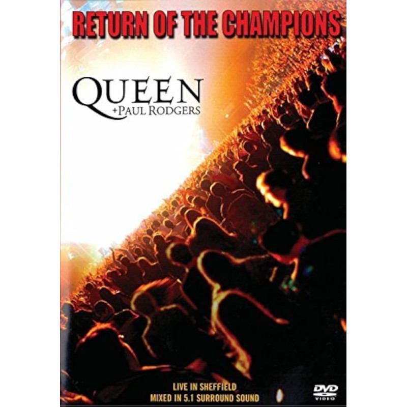 QUEEN + PAUL RODGERS - RETURN OF THE CHAMPIONS - 1DVD