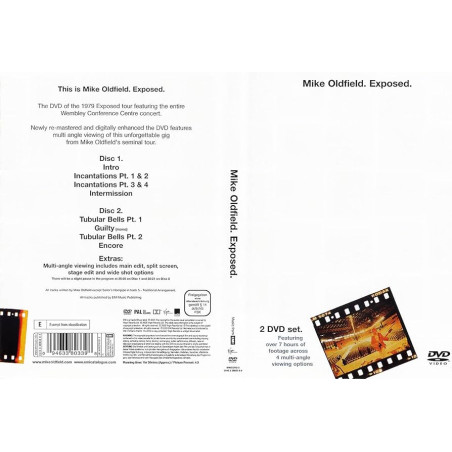 MIKE OLDFIELD - EXPOSED - 2DVD