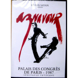 AZNAVOUR CHARLES - AU PALAIS DES CONGRES DE PARIS1987 - 1DVD