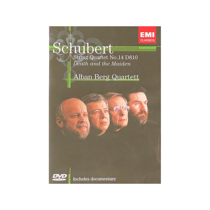 ALBAN BERG QUARTETT - SCHUBERT - 1DVD
