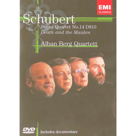 ALBAN BERG QUARTETT - SCHUBERT - 1DVD