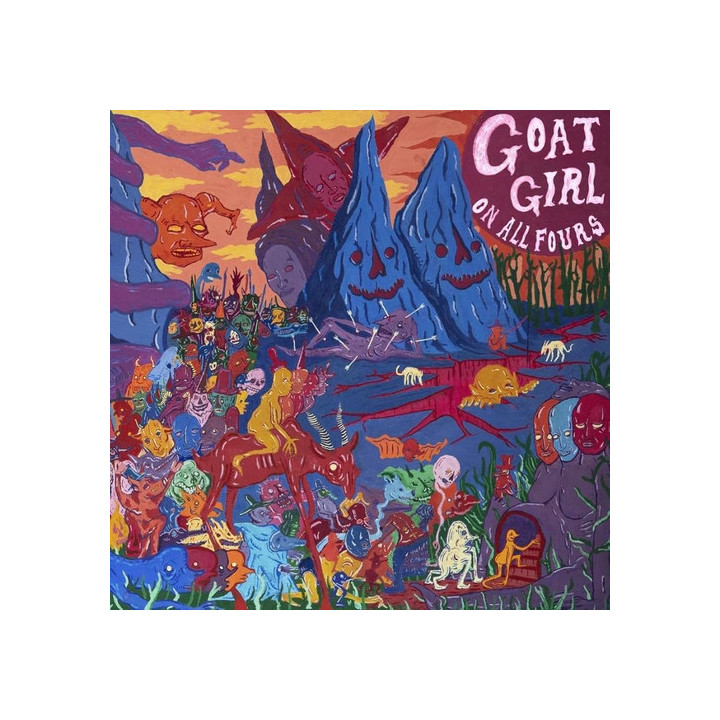 Goat Girl - On All Fours (Pink Vinyl) - 2LP