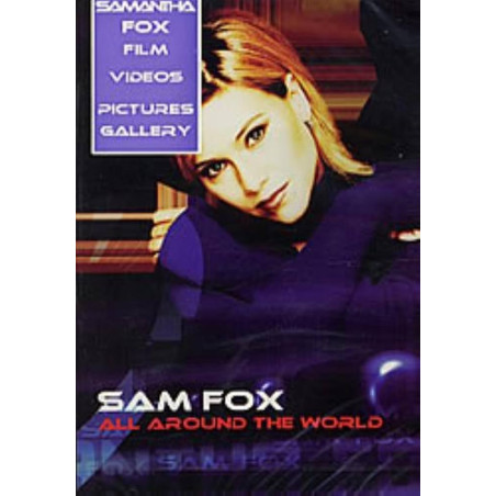 SAM FOX - ALL AROUND THE WORLD - 1DVD