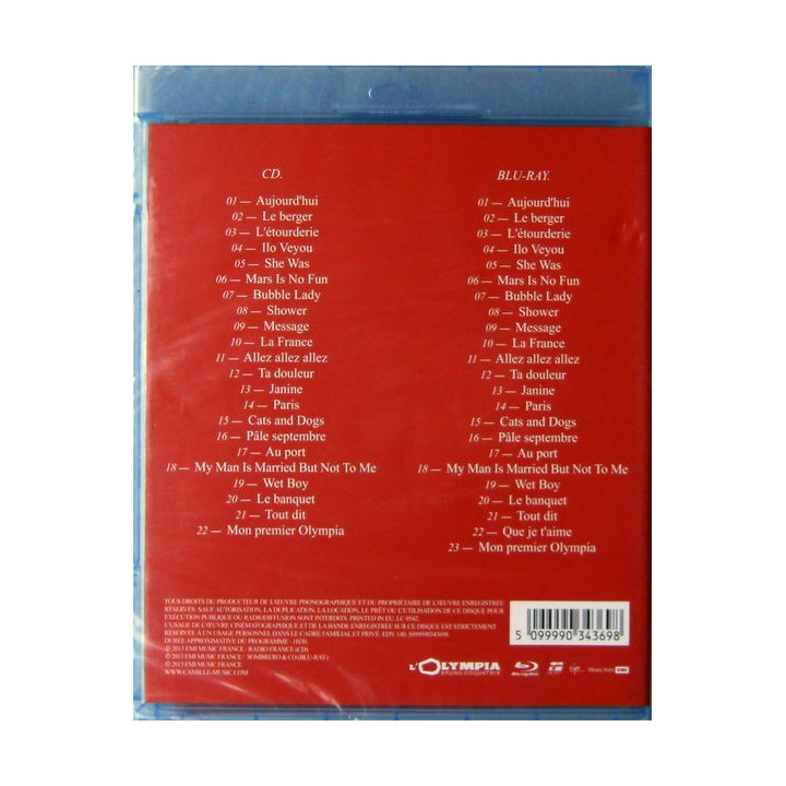 CAMILLE - ILO OLYMPIA (Limited Edition)
