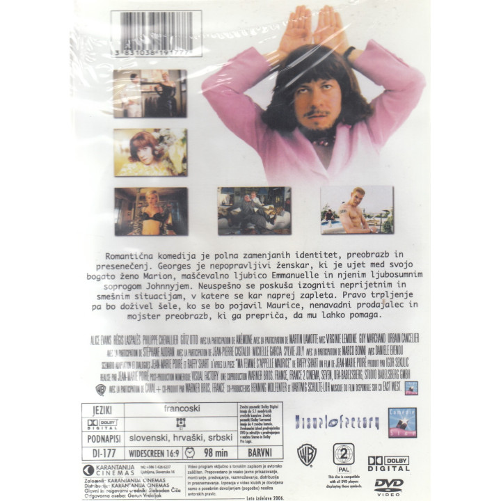 MOJA ŽENA MAURICE - FILM