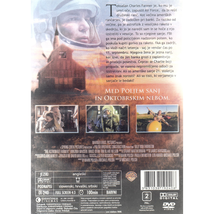 ASTRONAVT - FILM DVD