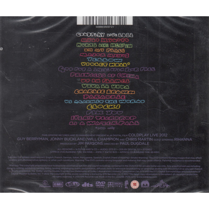 COLDPLAY - LIVE 2012