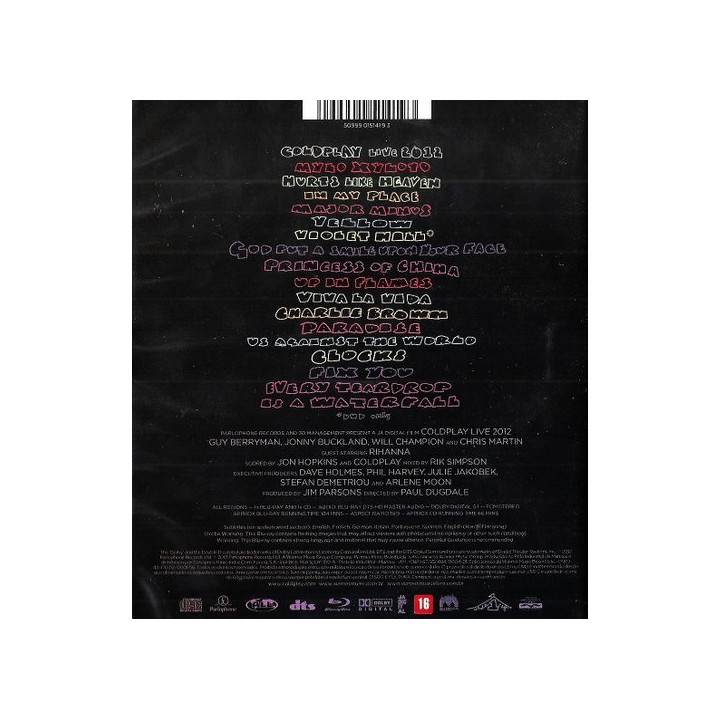COLDPLAY - LIVE 2012