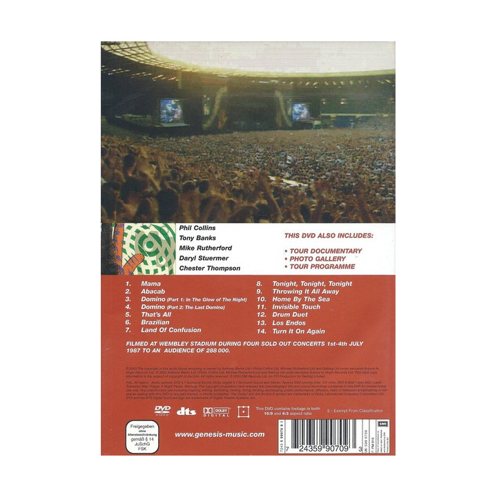 GENESIS - LIVE AT WEMBLEY