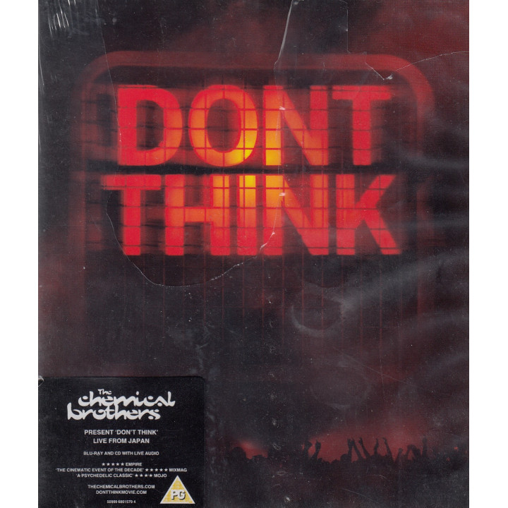 CHEMICAL BROTHERS - DON'T THINK - LIVE IN JAPAN - BLUE-RAY DVD