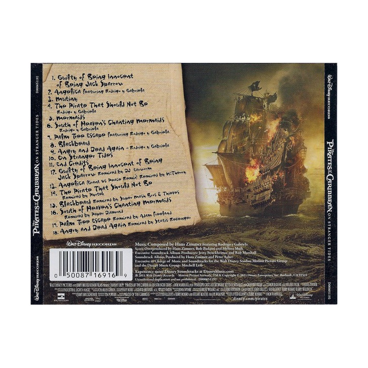 VARIOUS ARTISTS - PIRATES OF THE CARIBBEAN 4 (flag vers.)