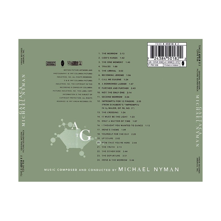 OST-GATTACA/NYMAN MICHAEL - GATTACA