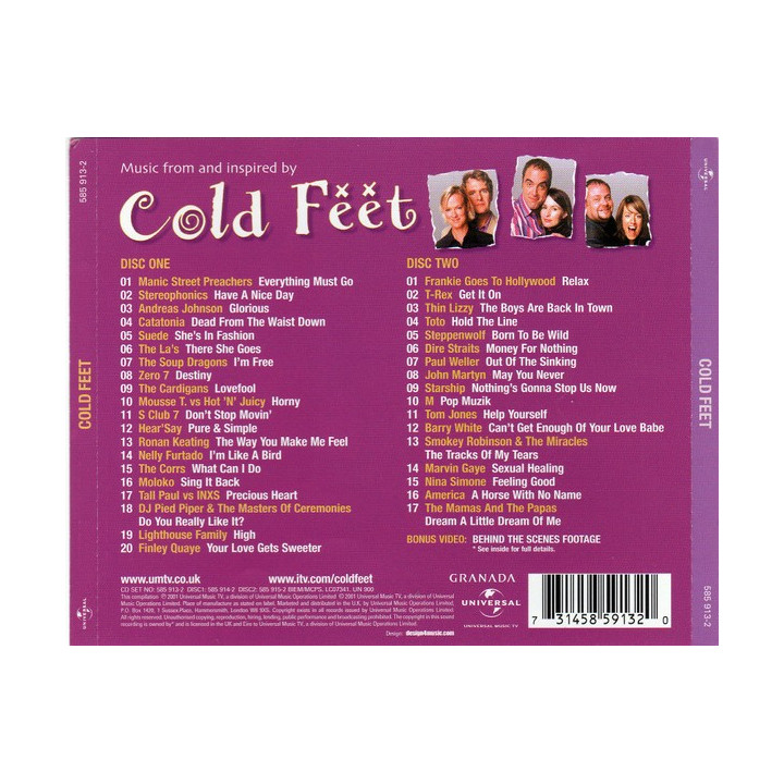 OST-COLD FEET - ITV SERIES