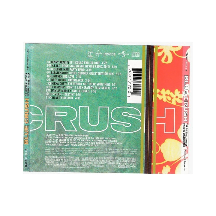 OST-BLUE CRUSH - BLUE CRUSH-OST