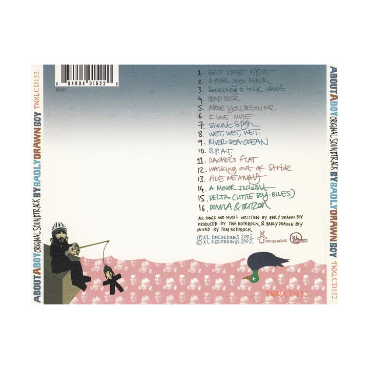 BADLY DRAWN BOY/CD - ABOUT A BOY-OST/CD
