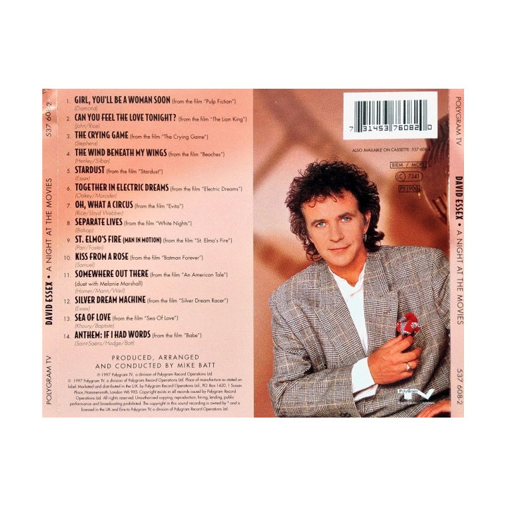OST-A NIGHT AT THE MOVIESB4368 - A NIGHT AT THE MOVIES