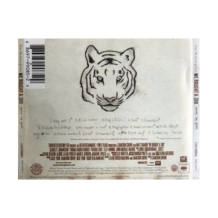 ORIGINAL SOUNDTRACK - WE BOUGHT A ZOO