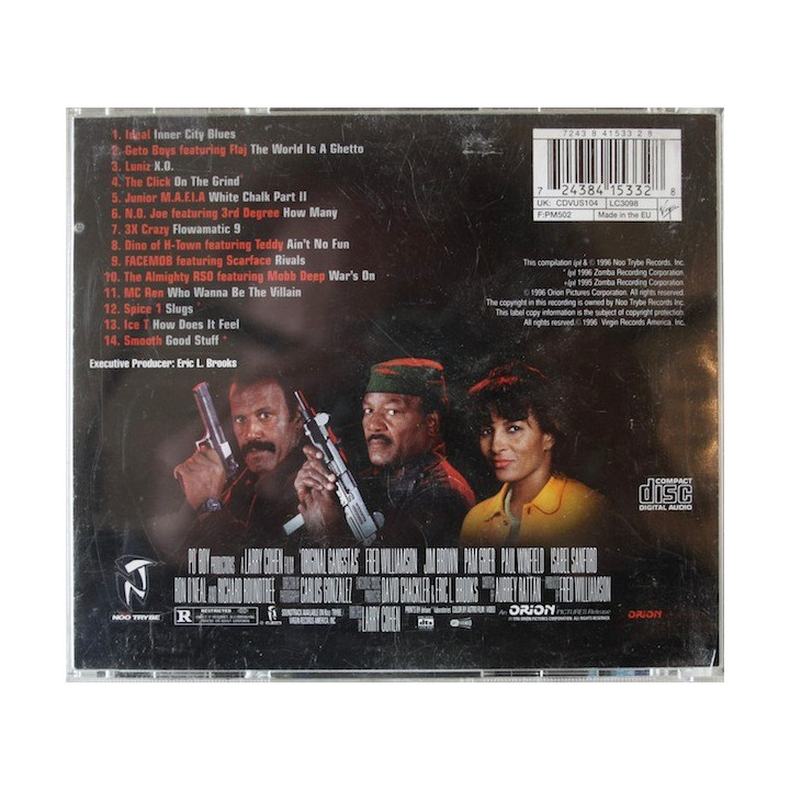 ORIGINAL SOUNDTRACK - ORIGINAL GANGSTA SOUNDTRACK