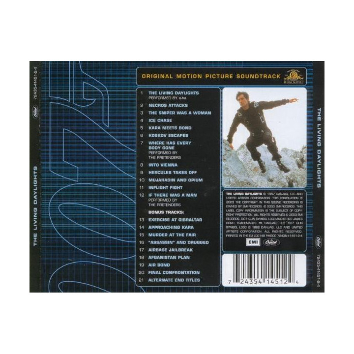 OST-THE LIVING DAYLIGHTS B7070 - THE LIVING DAYLIGHTS