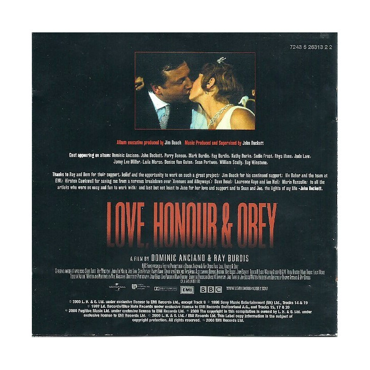 OST-LOVE, HONOR & OBEY - OST-LOVE, HONOR & OBEY