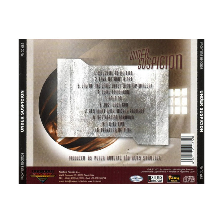 OST-UNDER SUSPICION - UNDER SUSPICION