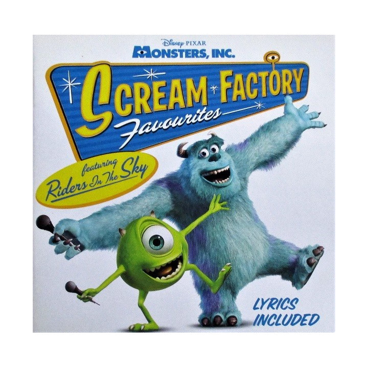 OST-MONSTERS INC. - SCREAM FACTORY FAVOURITES