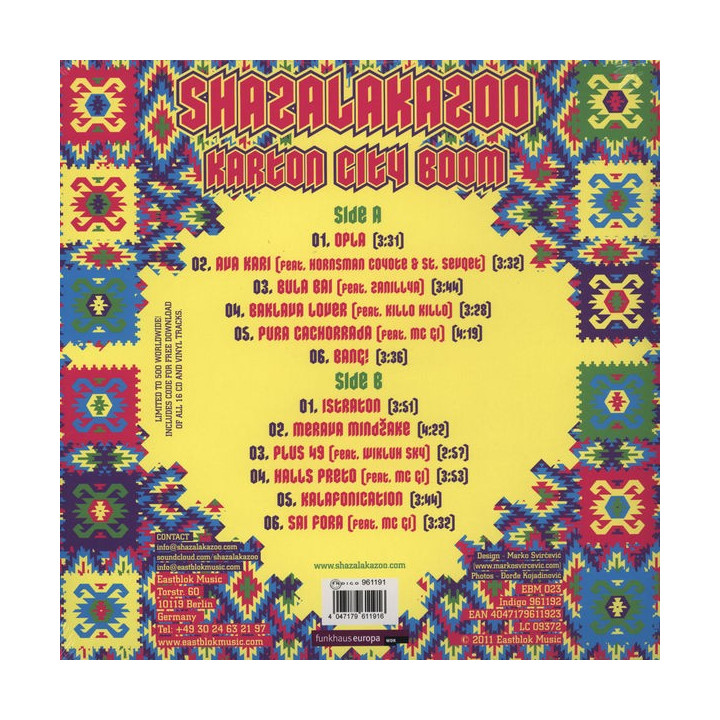SHAZALAKAZOO - KARTON CITY BOOM
