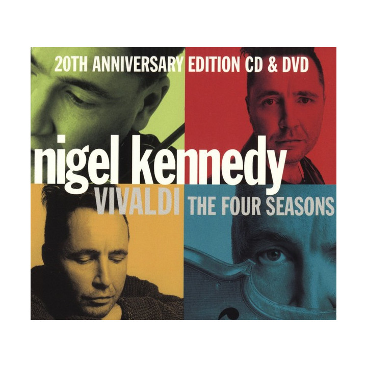 KENNEDY NIGEL - VIVALDI THE FOUR SEASONS (20th. ann. ed) - CD/DV
