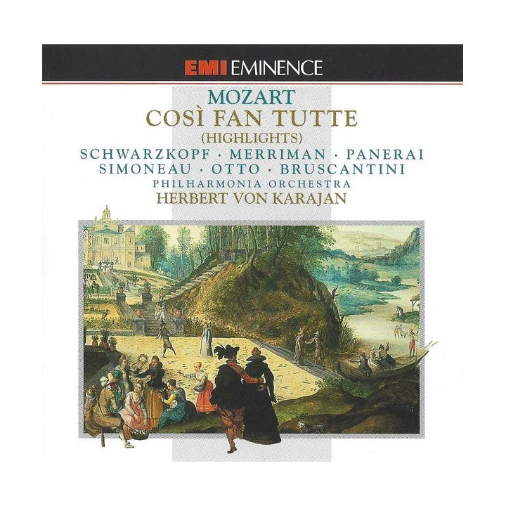 KARAJAN HERBERT VON - MOZART: COSI FAN TUTE - 3CD/R