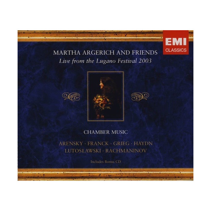 MARTHA ARGERICH AND FRIENDS - CHAMBER MUSUC/LIVE FROM THE LUGANO 2003 - 3CD