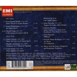 MARTHA ARGERICH AND FRIENDS - CHAMBER MUSUC/LIVE FROM THE LUGANO 2003 - 3CD