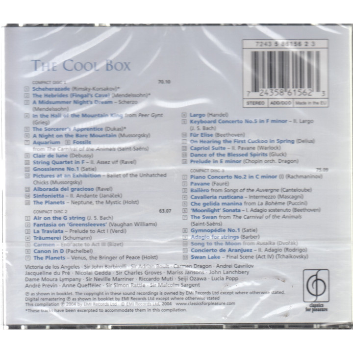 VA-THE COOL BOX          B7186 - THE COOL BOX - 3CD