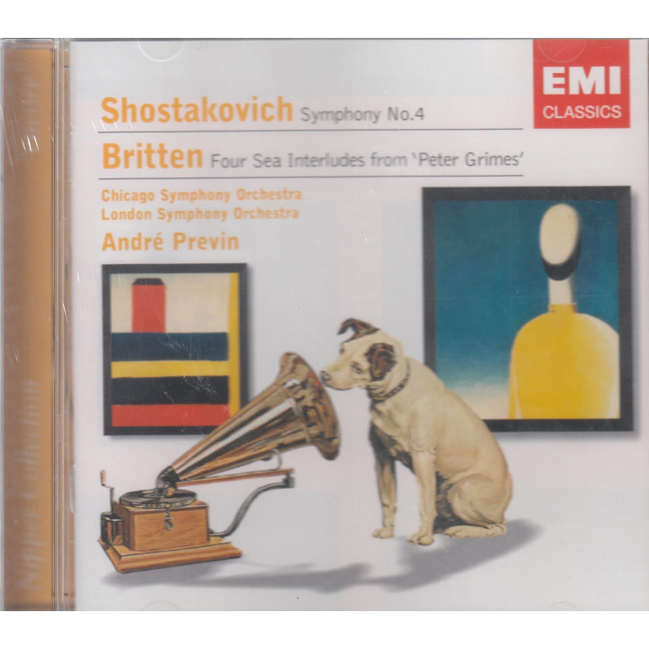 PREVIN, ANDRE - ENCORE D&T - SHOSTAKOVICH/BRITTEN - 1CD