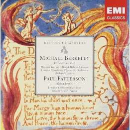 HICKOX RICHARD - BERKELEY/PATTERSON - 1CD