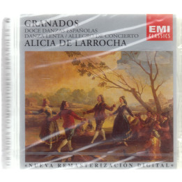 DE LARROCHA,ALICIA       B5831 - GRANADOS-DOCE DANZAS ESPANOLAS - 1CD