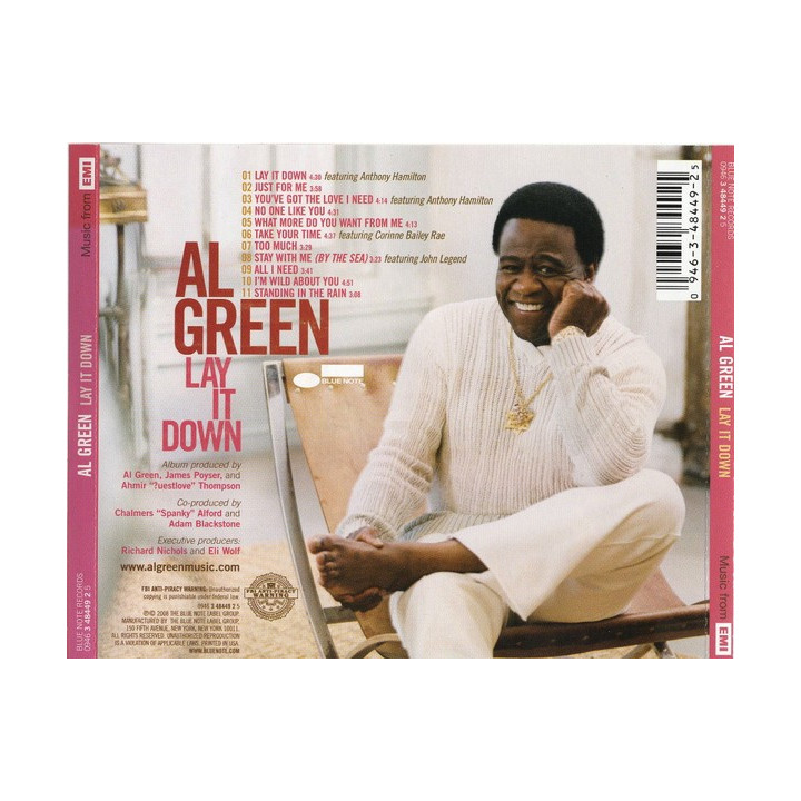 GREEN AL - LAY IT DOWN