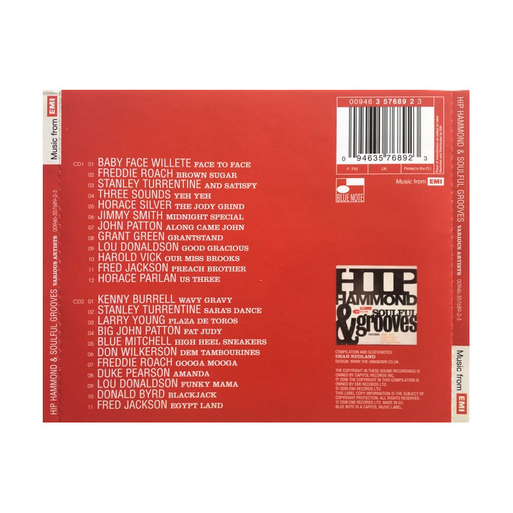 VA-HIP HAMMOND&SOULFUL - HIP HAMMOND & SOULFUL GROOVES