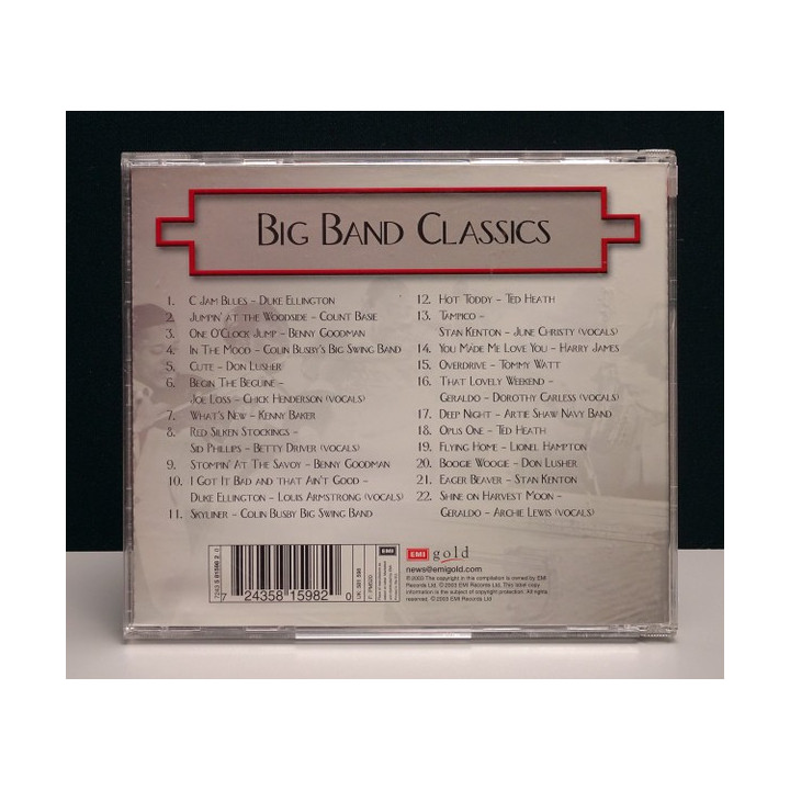 VA-BIG BAND CLASSICS - ELLINGTON,GOODMAN,BASIE,HEATH.