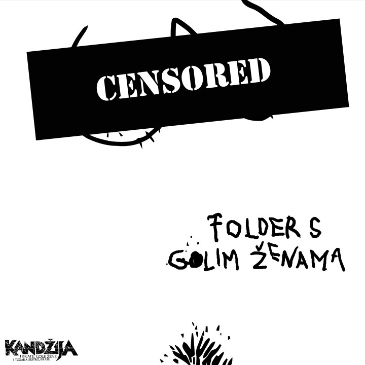 KANĐIJA - FOLDER SA GOLIM ŽENAMA