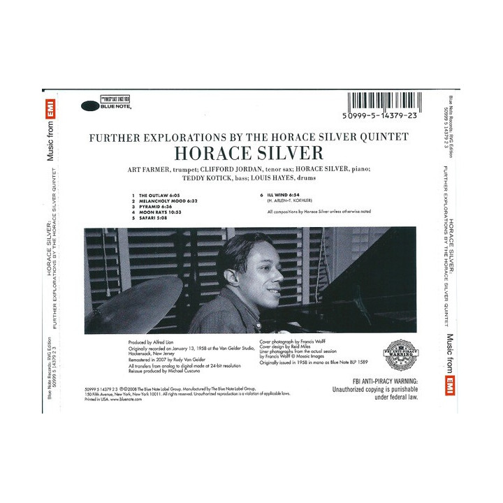SILVER HORACE - FURTHER EXPLORATIONS BY THE...
