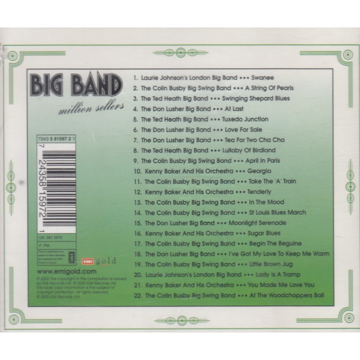 VA-BIG BAND MILLION SELLE - BIG BAND MILLION SELLERS